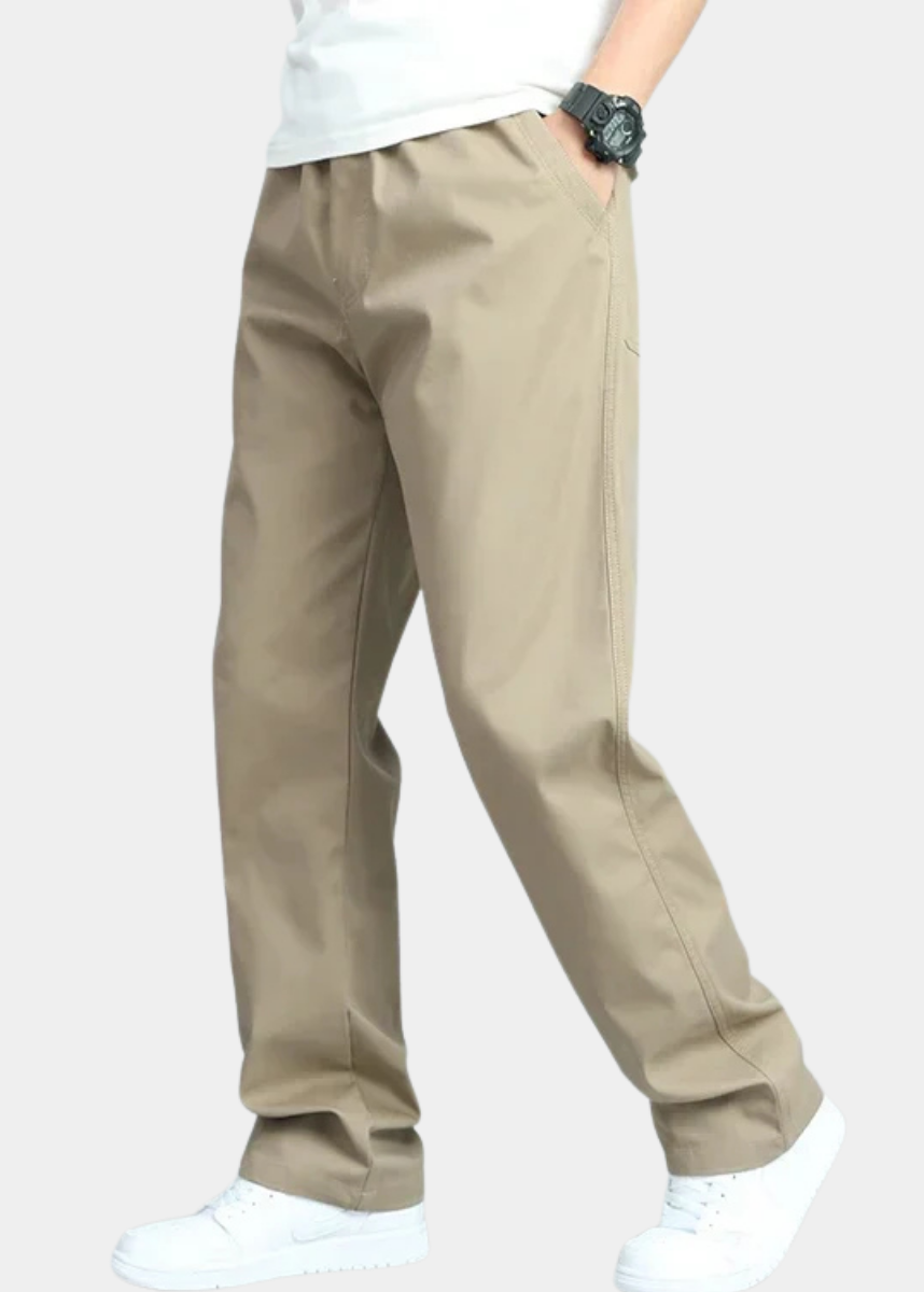 AXEL | Pantalons ample homme en coton