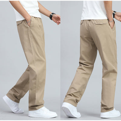 AXEL | Pantalons ample homme en coton