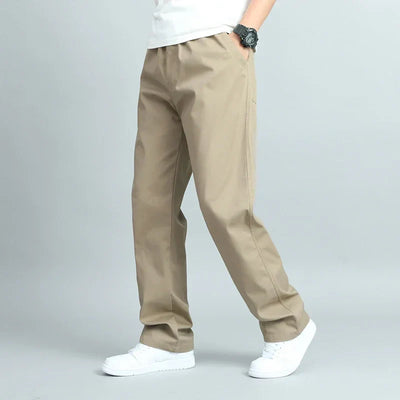 AXEL | Pantalons ample homme en coton