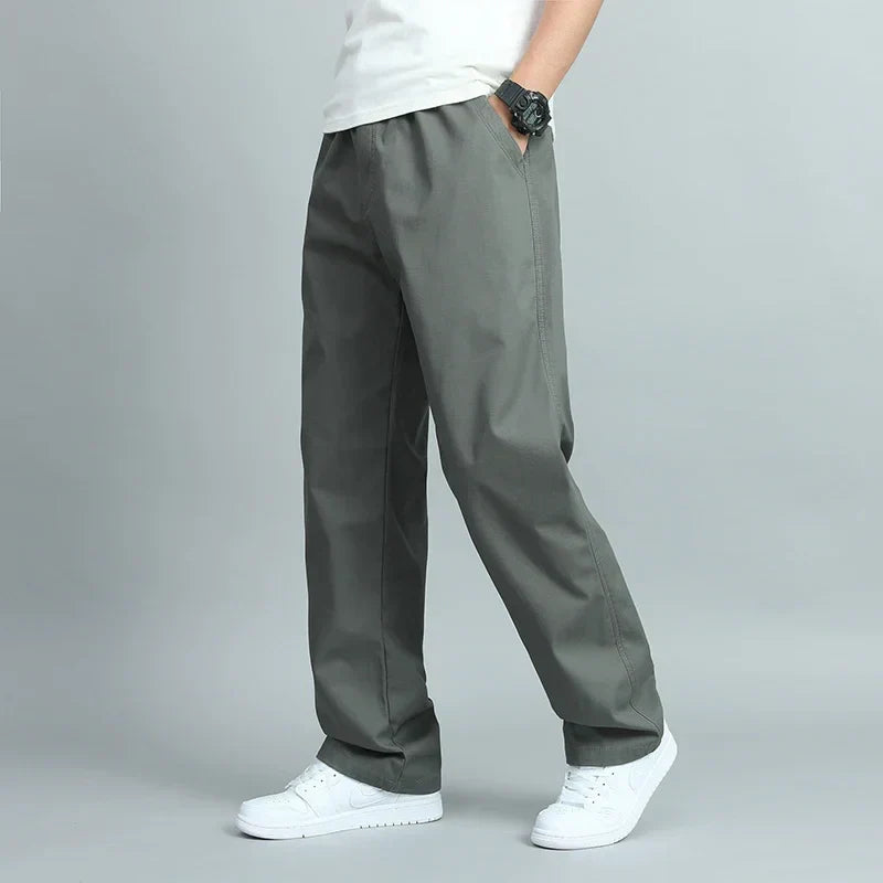 AXEL | Pantalons ample homme en coton