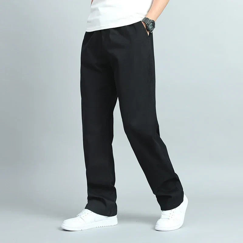 AXEL | Pantalons ample homme en coton