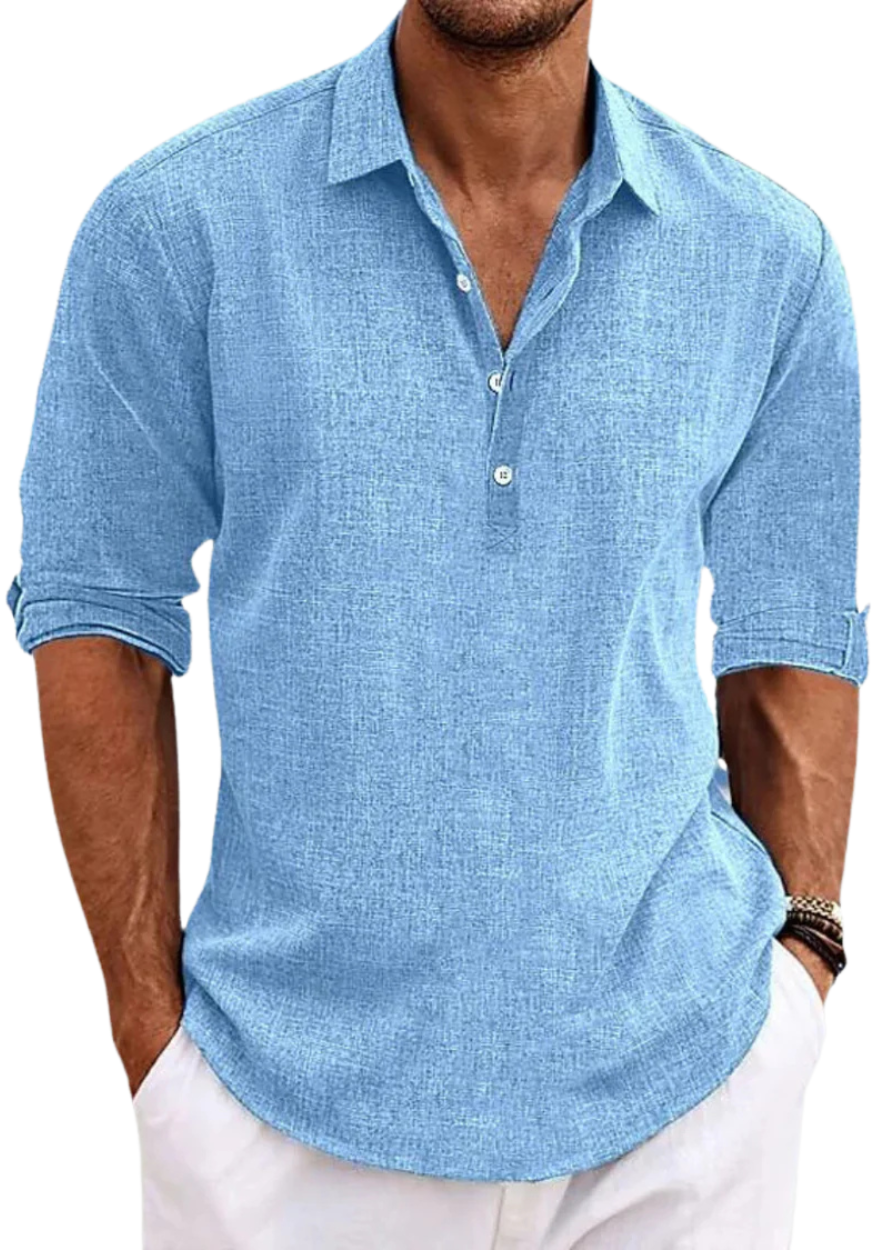 LAURENT | Chemise classique en coton